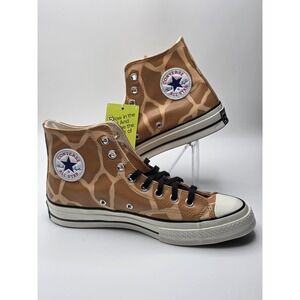 Converse Chuck 70 High Top Glow In The Dark Giraffe Print Men's Size  9 -A13620C